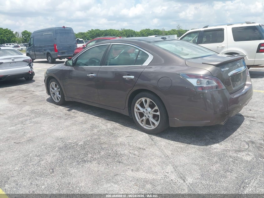 Vin: 1n4aa5ap9cc869974, lot: 45966747, nissan maxima 3.5 sv 20123