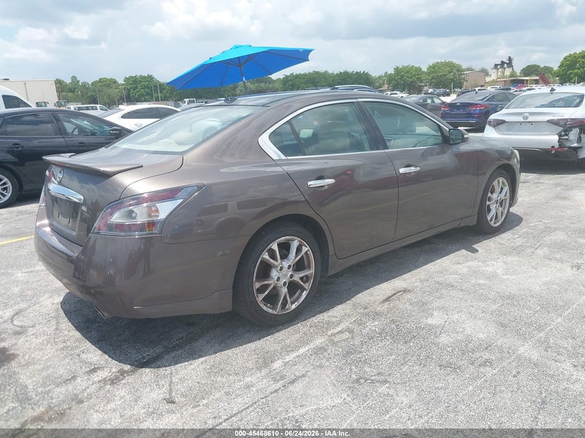 Vin: 1n4aa5ap9cc869974, lot: 45966747, nissan maxima 3.5 sv 20124