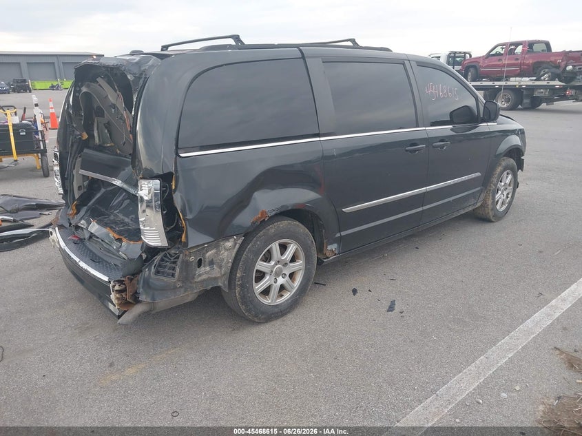 Vin: 2a4rr5dg0br637359, lot: 45966753, chrysler town & country touring 20114
