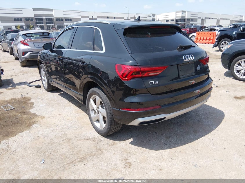 Vin: wa1aucf3xn1004953, lot: 45966763, audi q3 premium 40 tfsi quattro tiptronic 20223