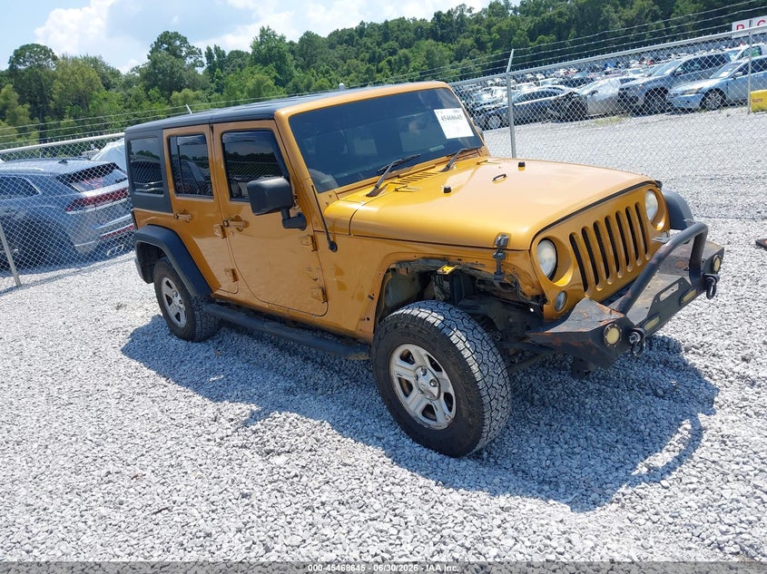 2014 JEEP WRANGLER UNLIMITED auction photo 1