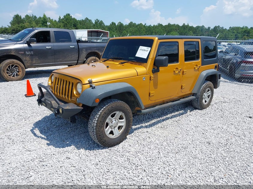 2014 JEEP WRANGLER UNLIMITED auction photo 2