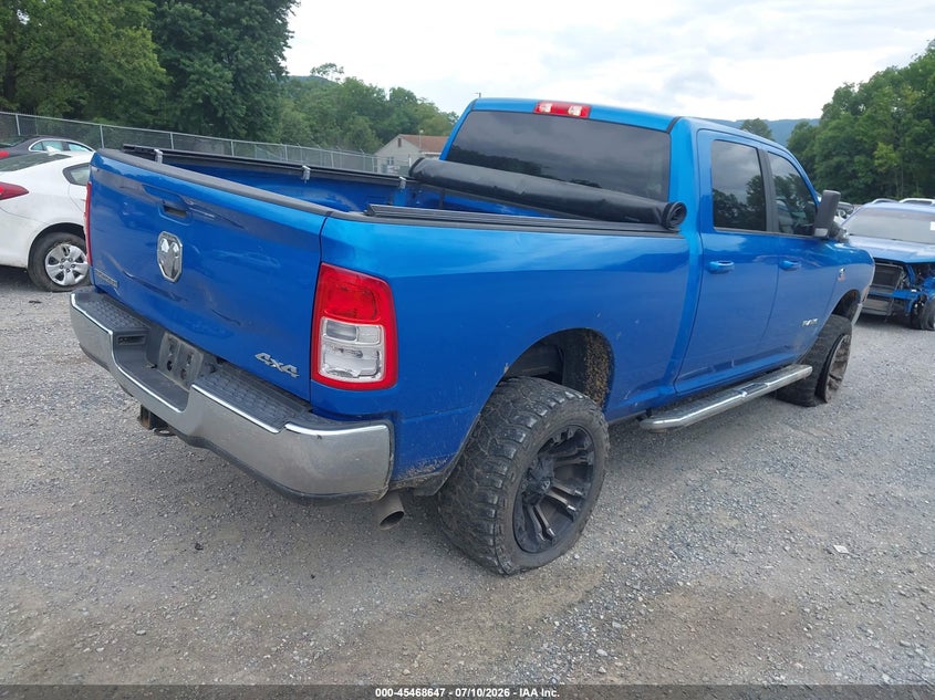 Vin: 3c6ur5dl9lg117284, lot: 45966784, ram 2500 big horn  4x4 6'4 box 20204