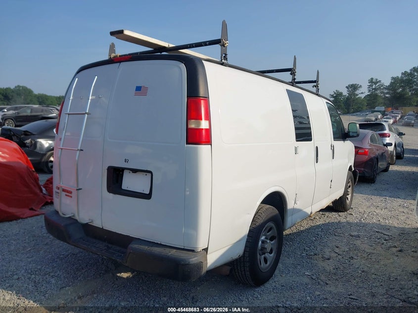 Vin: 1gcsgafx6c1104926, lot: 45966820, chevrolet express 1500 work van 20124