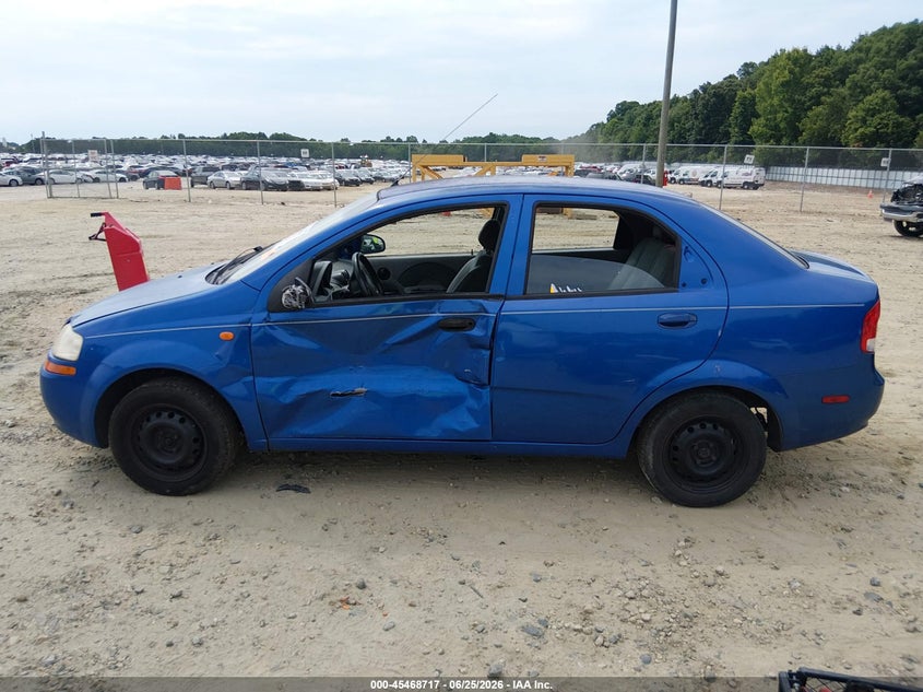2004 Chevrolet Aveo Ls VIN: KL1TJ52684B268823 Lot: 45468717