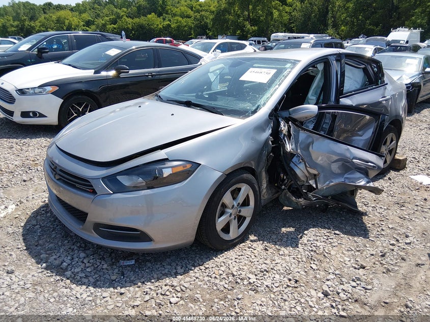 Vin: 1c3cdfbb6gd541323, lot: 45966867, dodge dart sxt 20162