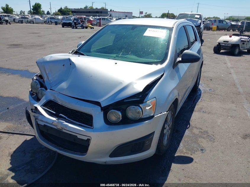 Vin: 1g1jc6sh9g4141047, lot: 45966875, chevrolet sonic lt auto 20162