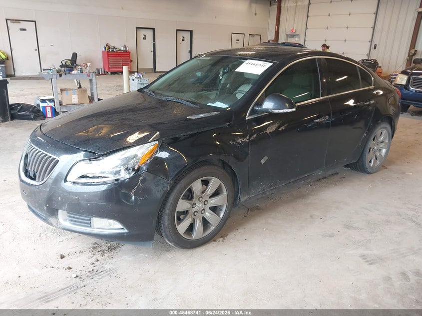 Vin: 2g4gs5ev5c9190071, lot: 45966878, buick regal turbo - premium 1 20122