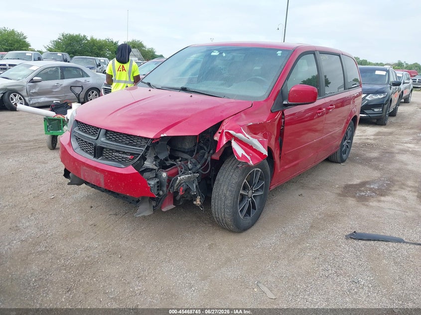Vin: 2c4rdgbg0gr258954, lot: 45966882, dodge grand caravan se plus 20162