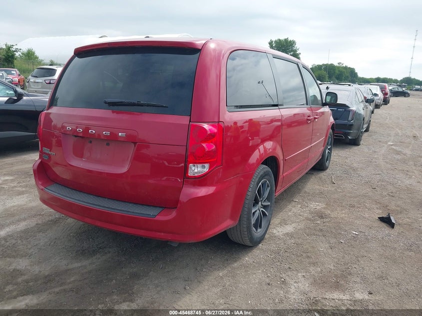 Vin: 2c4rdgbg0gr258954, lot: 45966882, dodge grand caravan se plus 20164