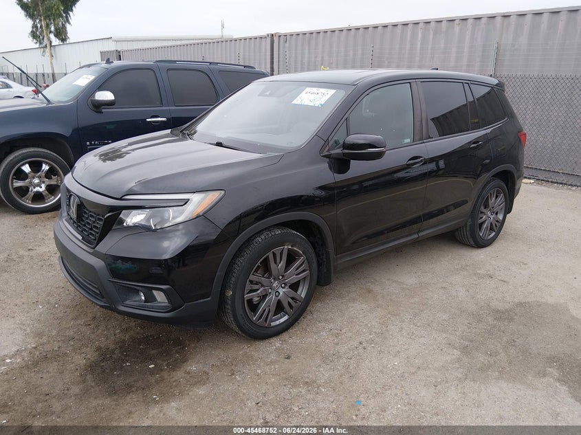 Vin: 5fnyf7h51lb002565, lot: 45966888, honda passport 2wd ex-l 20202