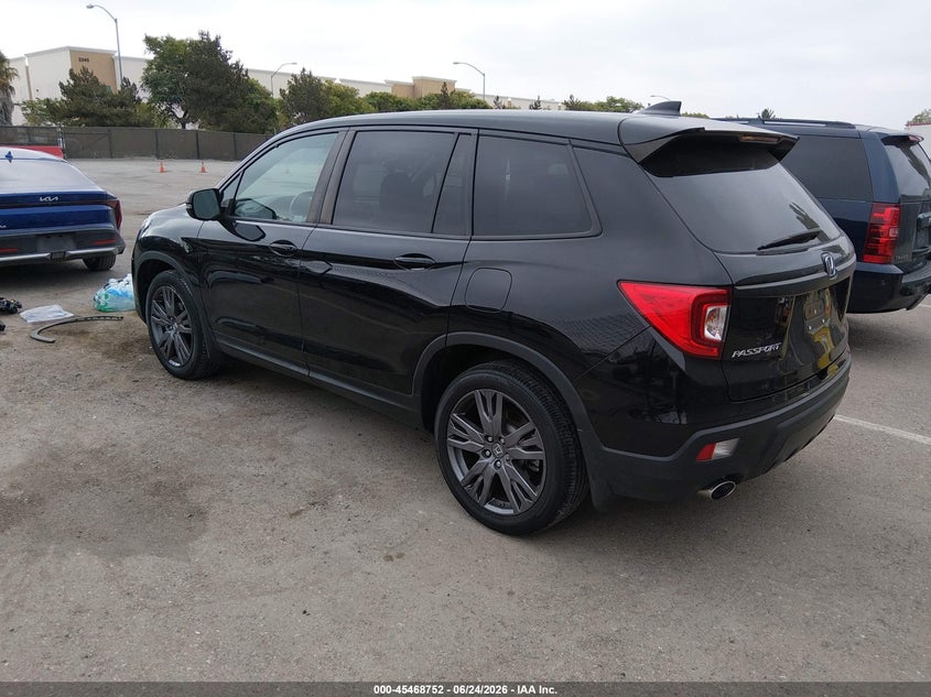 Vin: 5fnyf7h51lb002565, lot: 45966888, honda passport 2wd ex-l 20203