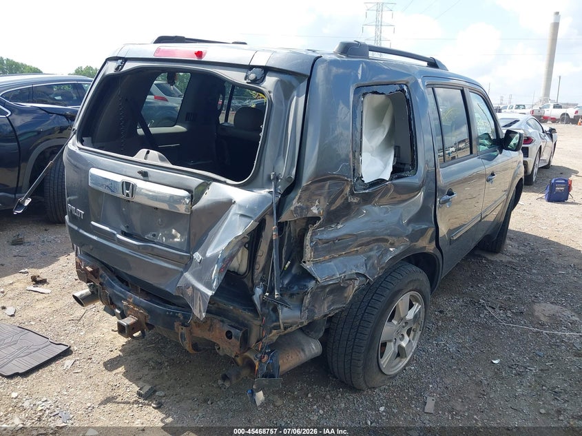 Vin: 5fnyf4h59bb078600, lot: 45966894, honda pilot ex-l 20114