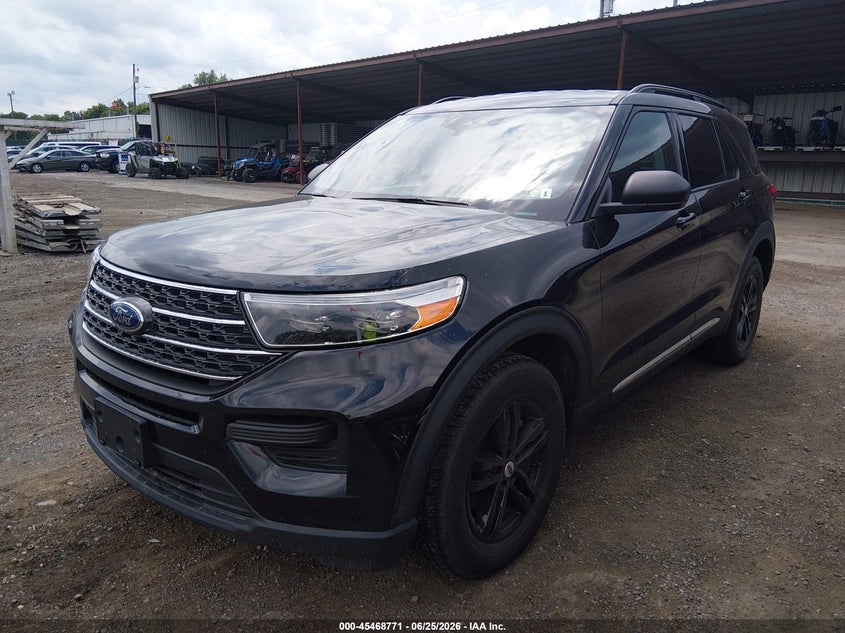 Vin: 1fmsk8dh6ngb66485, lot: 45966908, ford explorer xlt 20222