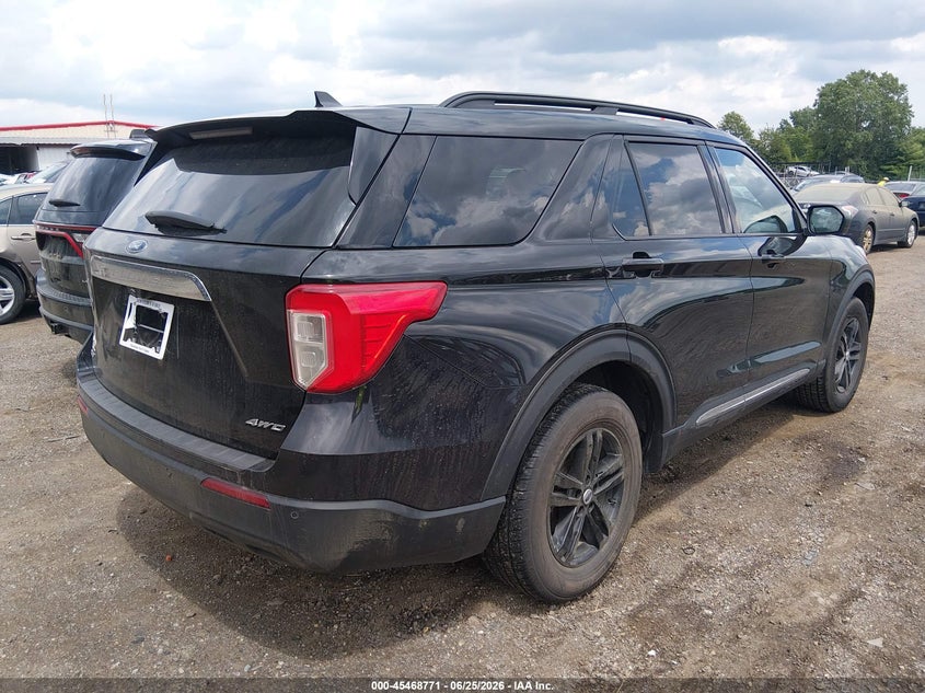 Vin: 1fmsk8dh6ngb66485, lot: 45966908, ford explorer xlt 20224