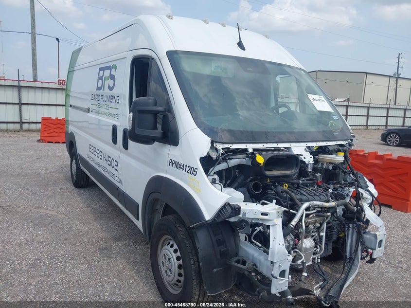 2025 RAM PROMASTER 2500 auction photo 1