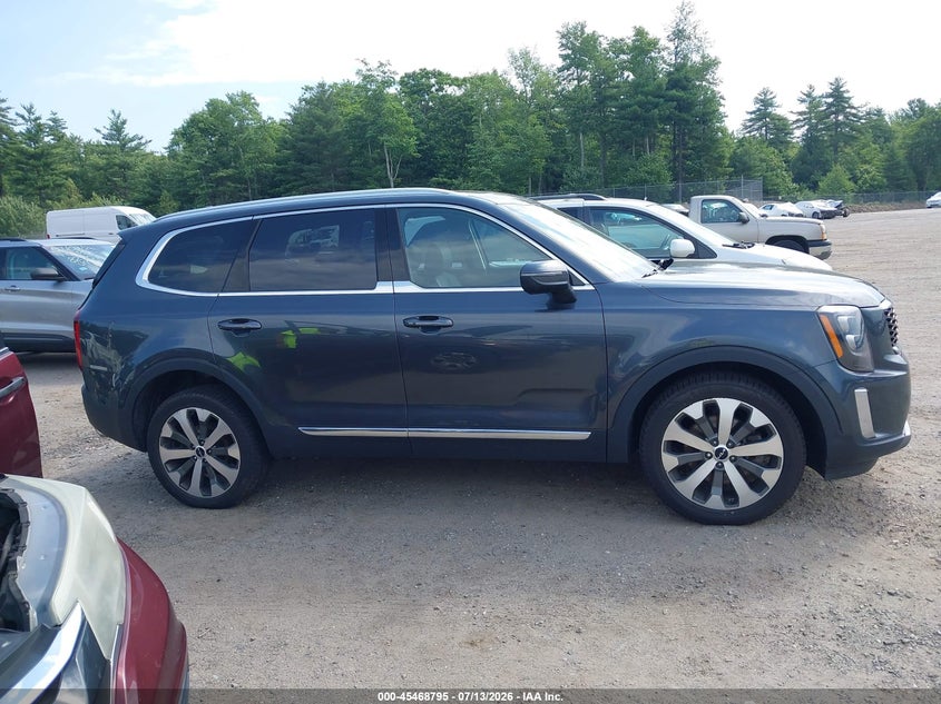 2022 Kia Telluride Ex VIN: 5XYP3DHC2NG318179 Lot: 45468795