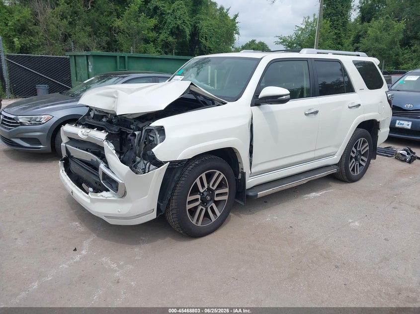 Vin: jtebu5jr2h5415953, lot: 45966940, toyota 4runner limited 20172