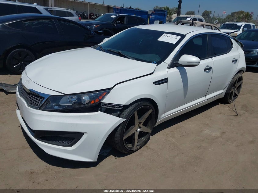 2011 Kia Optima Lx KNAGM4A72B5164827 photo 1