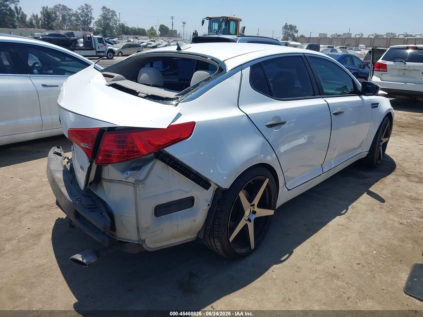 Vin: knagm4a72b5164827, lot: 45966963, kia optima lx 20114