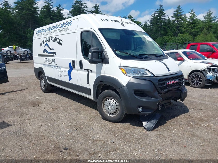 Vin: 3c6lrvdg4re114540, lot: 45966983, ram promaster 2500 tradesman high roof 159 wb w/pass seat 2024 img_1