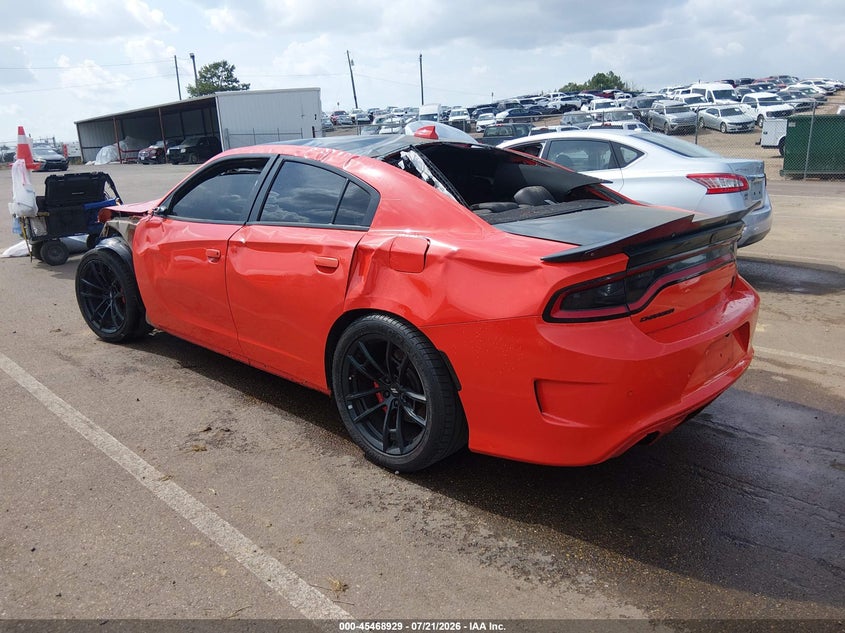 Vin: 2c3cdxgj3hh631586, lot: 45967066, dodge charger r/t scat pack rwd 20173