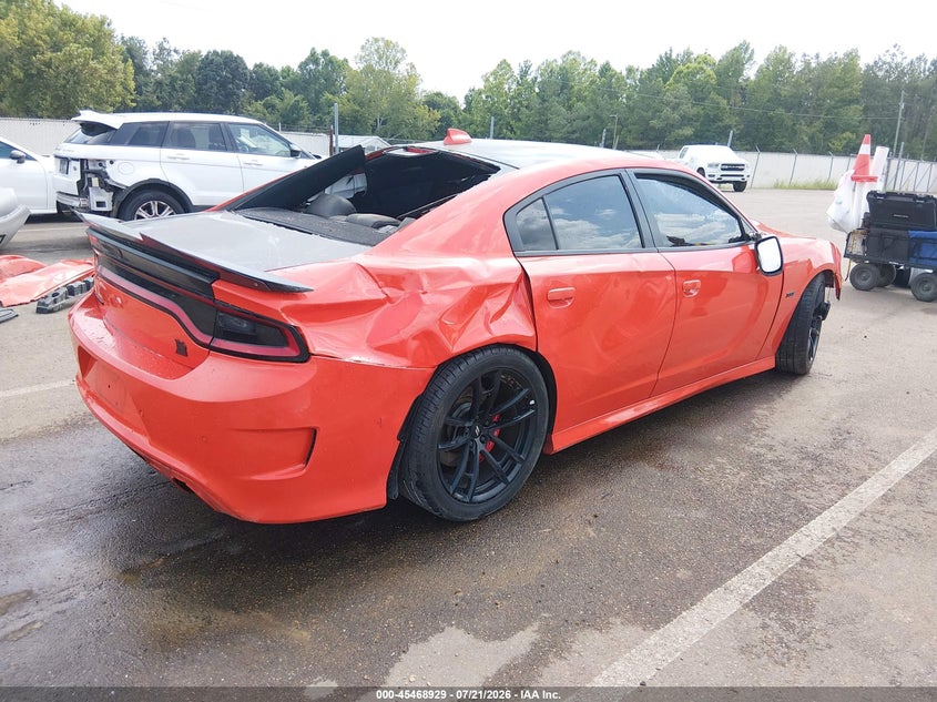 Vin: 2c3cdxgj3hh631586, lot: 45967066, dodge charger r/t scat pack rwd 20174