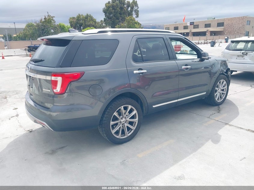 Vin: 1fm5k7f8xgga77011, lot: 45967068, ford explorer limited 20164