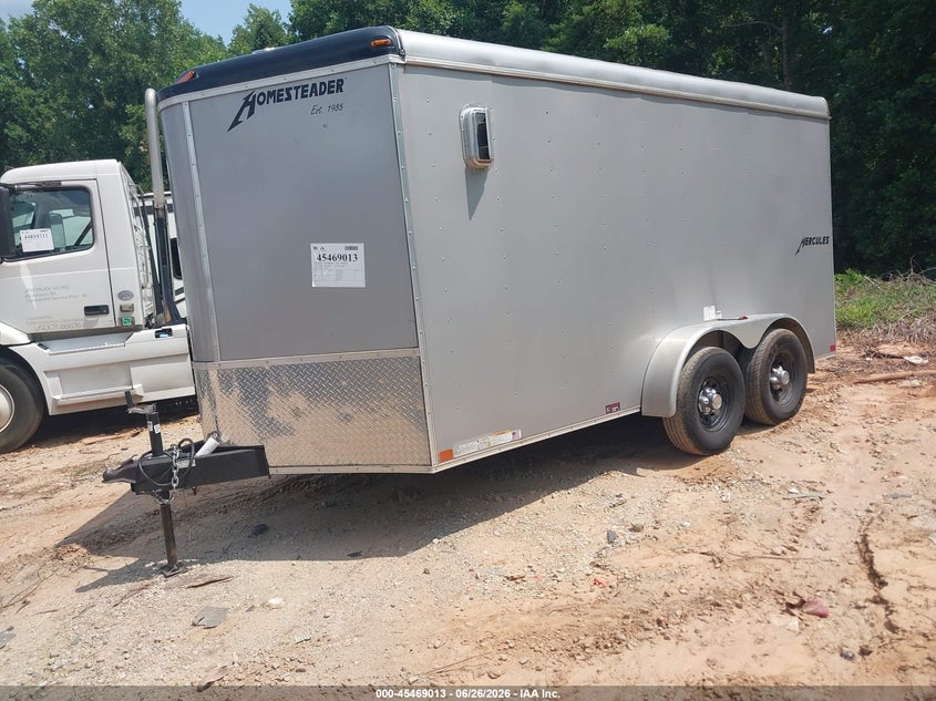 5habe1422tn141725 2026 Homesteader 14' Enclosed Trailer photo 1