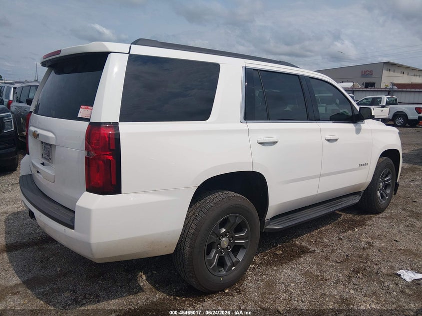 Vin: 1gnskaec6jr368411, lot: 45967154, chevrolet tahoe ls 20184