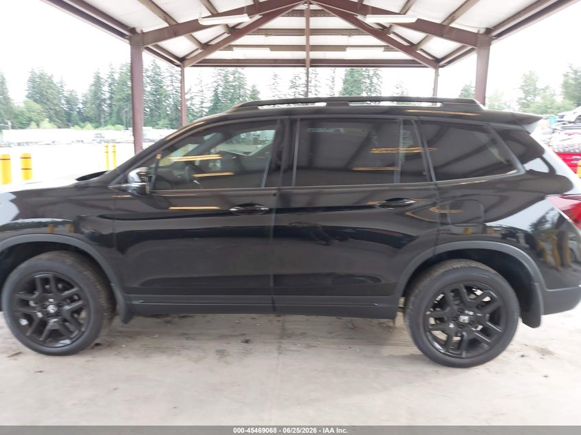 2024 Honda Passport Awd Black VIN: 5FNYF8H84RB015495 Lot: 45469068