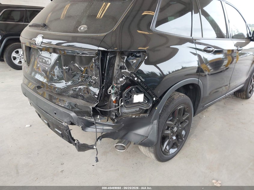 2024 Honda Passport Awd Black VIN: 5FNYF8H84RB015495 Lot: 45469068