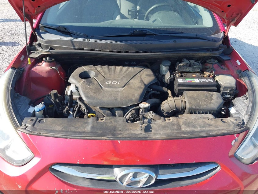 2015 Hyundai Accent Gls VIN: KMHCT4AE6FU868619 Lot: 45469080