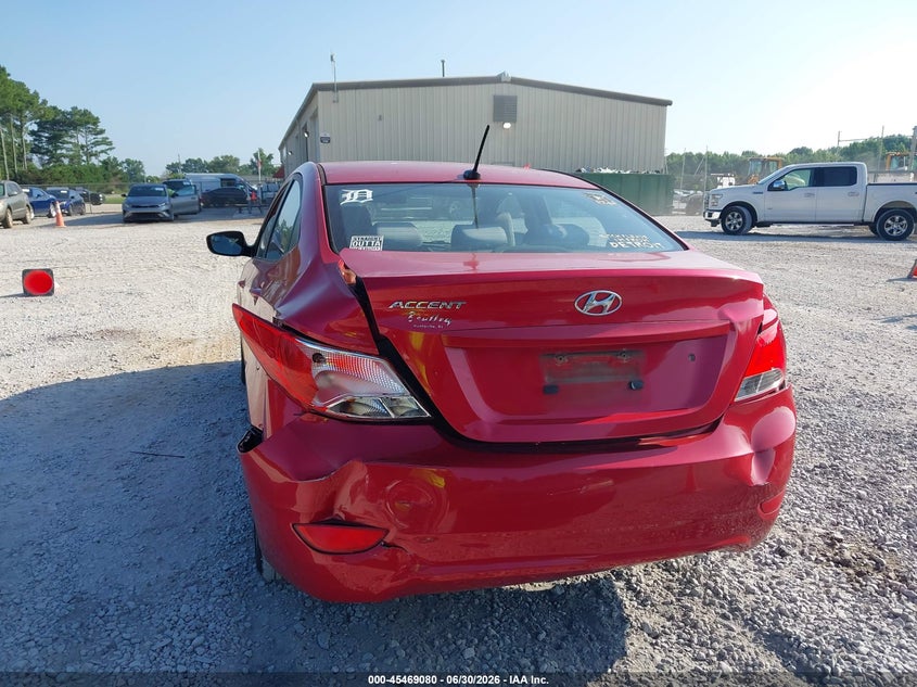 2015 Hyundai Accent Gls VIN: KMHCT4AE6FU868619 Lot: 45469080