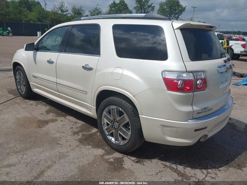 2012 GMC ACADIA auction photo 3