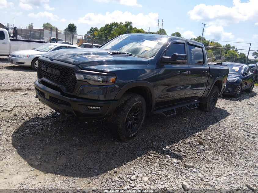 2025 RAM 1500, Затопление, IAAI, VIN 1C6SRFLP1SN708345 — фото 2