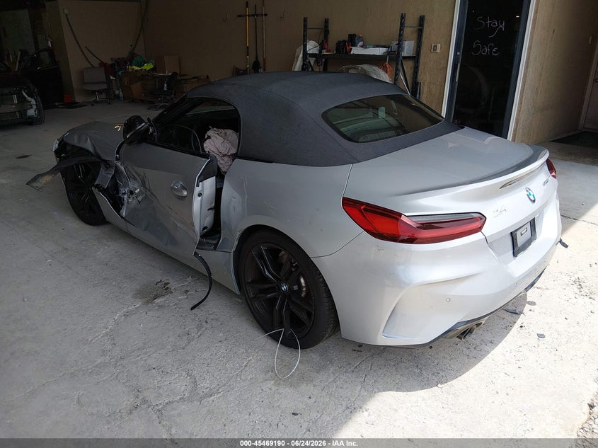 Vin: wbahf3c02nwx97500, lot: 45967326, bmw z4 sdrive30i 20223