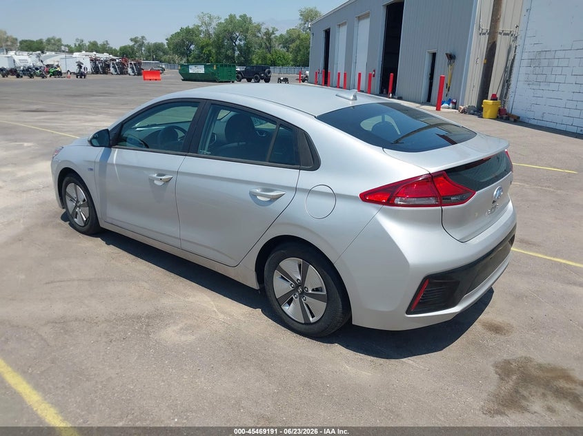 Vin: kmhc65lc4ju099734, lot: 45967328, hyundai ioniq hybrid blue 20183