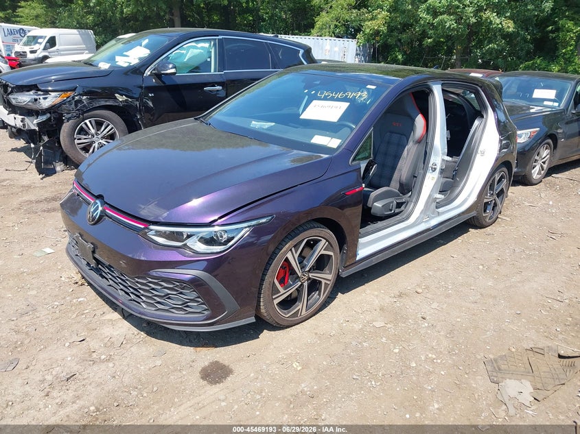 Vin: wvwra7cd7rw158440, lot: 45967330, volkswagen golf gti 2.0t se 20242