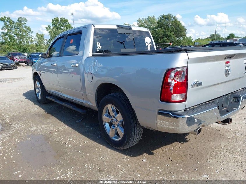 Vin: 3c6rr7lt7gg344157, lot: 45967394, ram 1500 big horn 20163