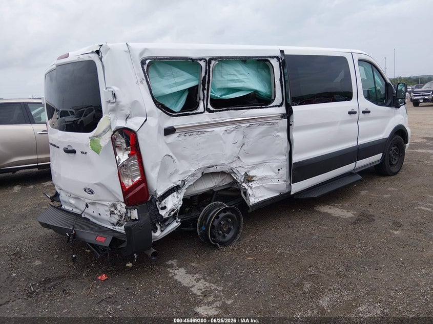 Vin: 1fbax2yg0tka28584, lot: 45967437, ford transit-350 passenger van xl/xlt 20264