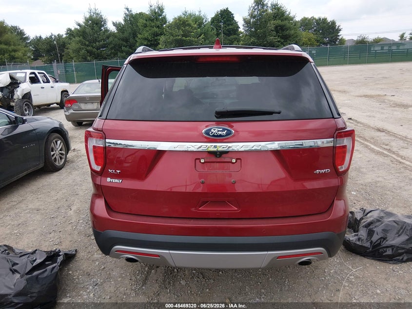 FORD EXPLORER 2017 VIN 1FM5K8D80HGD51603