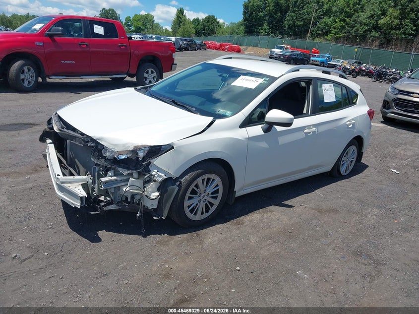 Vin: 4s3gtad62j3716974, lot: 45967466, subaru impreza 2.0i premium 20182