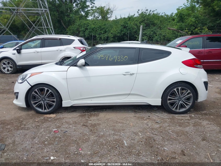 2016 Hyundai Veloster Turbo VIN: KMHTC6AE2GU294209 Lot: 45469330