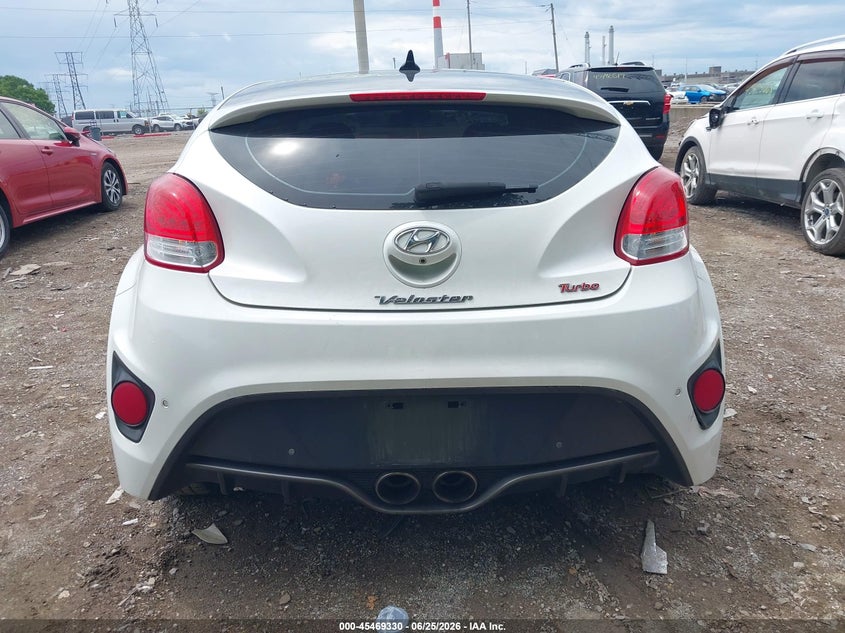2016 Hyundai Veloster Turbo VIN: KMHTC6AE2GU294209 Lot: 45469330