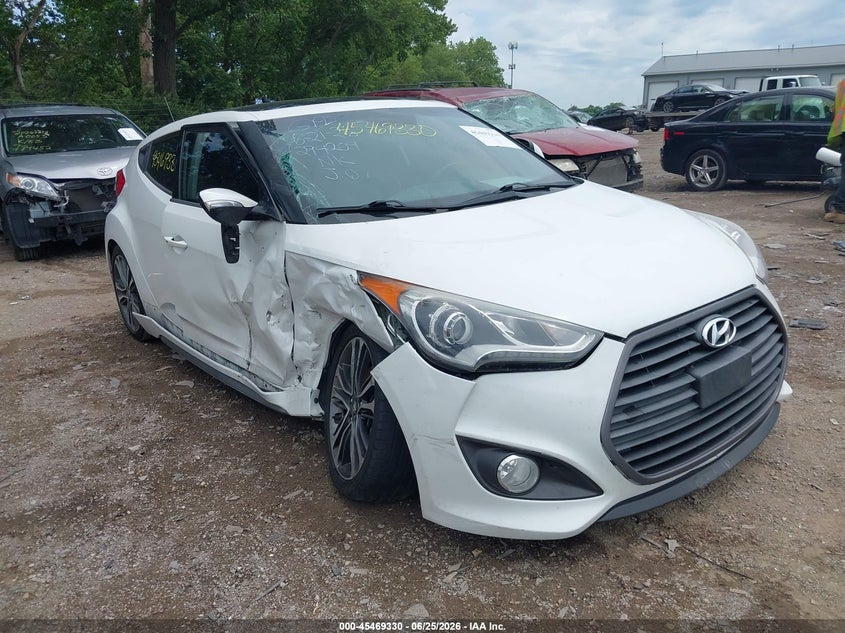 2016 Hyundai Veloster Turbo VIN: KMHTC6AE2GU294209 Lot: 45469330