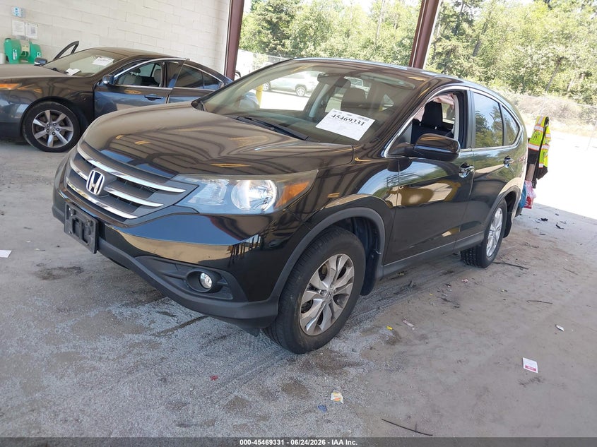 2012 Honda CR-V, Right Front, IAAI, VIN 2HKRM4H53CH634378 — photo 2