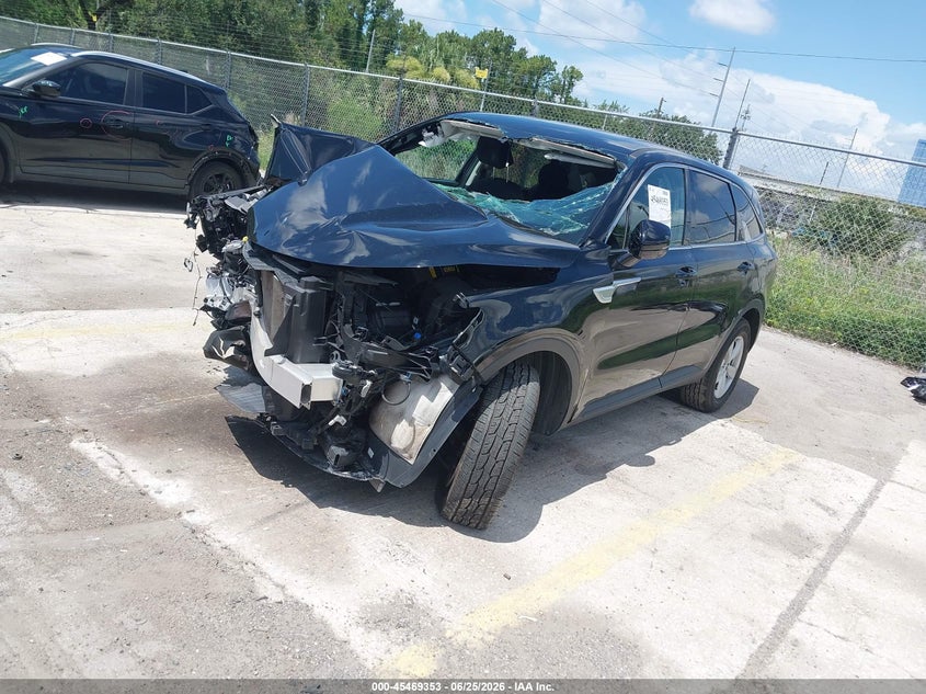 Vin: 5xyrg4lcxng112225, lot: 45967490, kia sorento lx 20222
