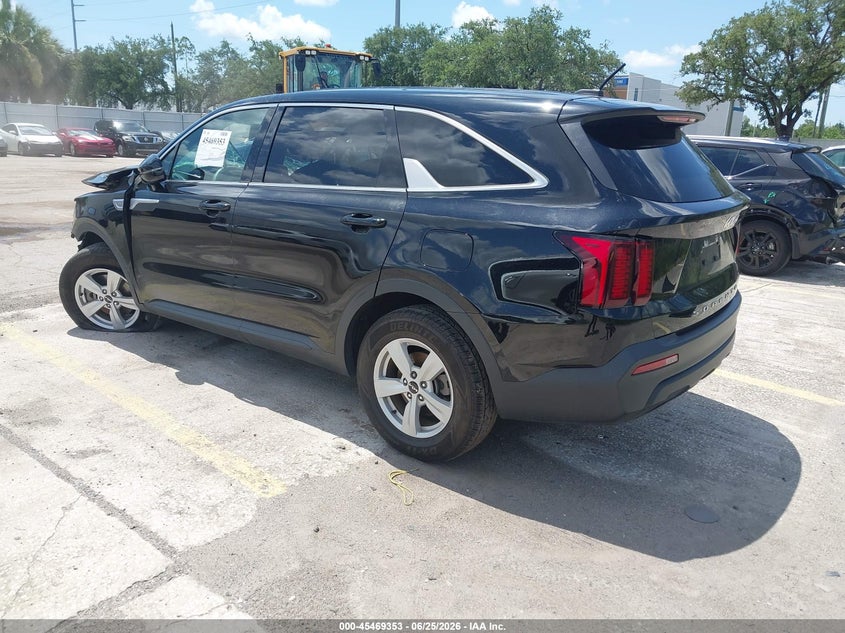 Vin: 5xyrg4lcxng112225, lot: 45967490, kia sorento lx 20223