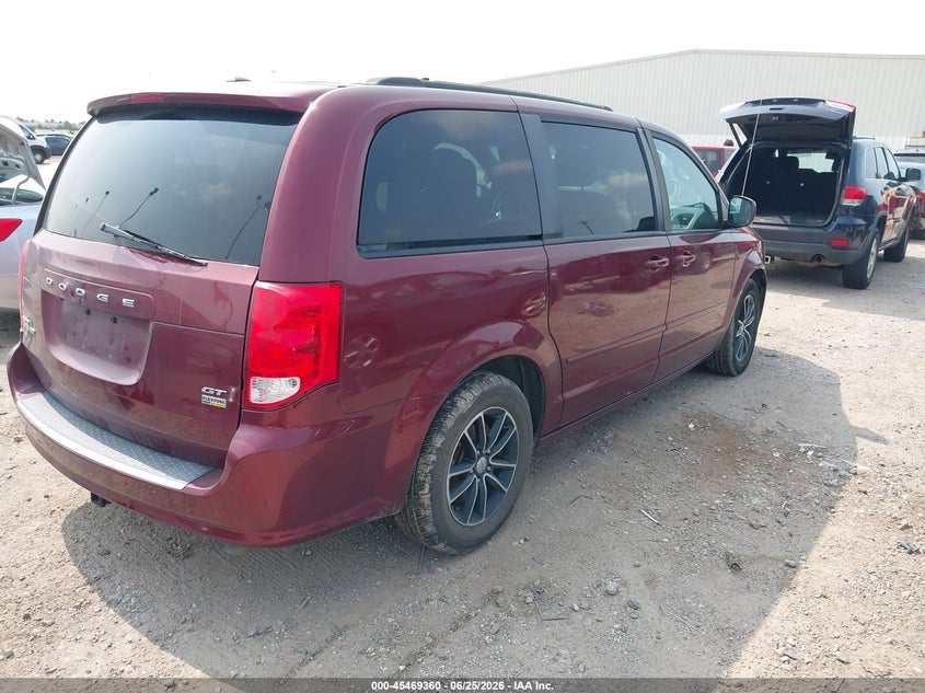 Vin: 2c4rdgeg7hr746537, lot: 45967496, dodge grand caravan gt 20174